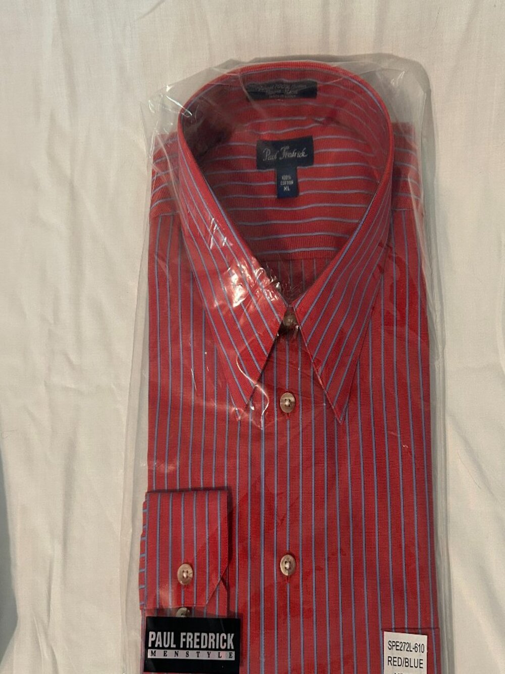 Paul Fredrick L/S Shirt  XL NWT